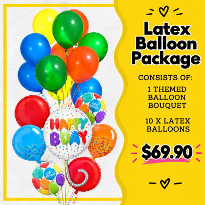 Latex Balloon Package