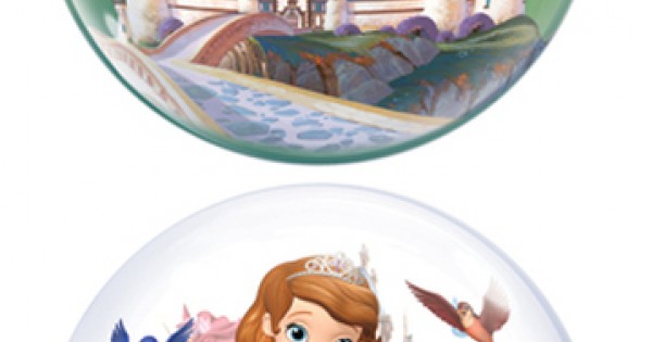 Q 22" Disney Sofia The First Bubble Balloon